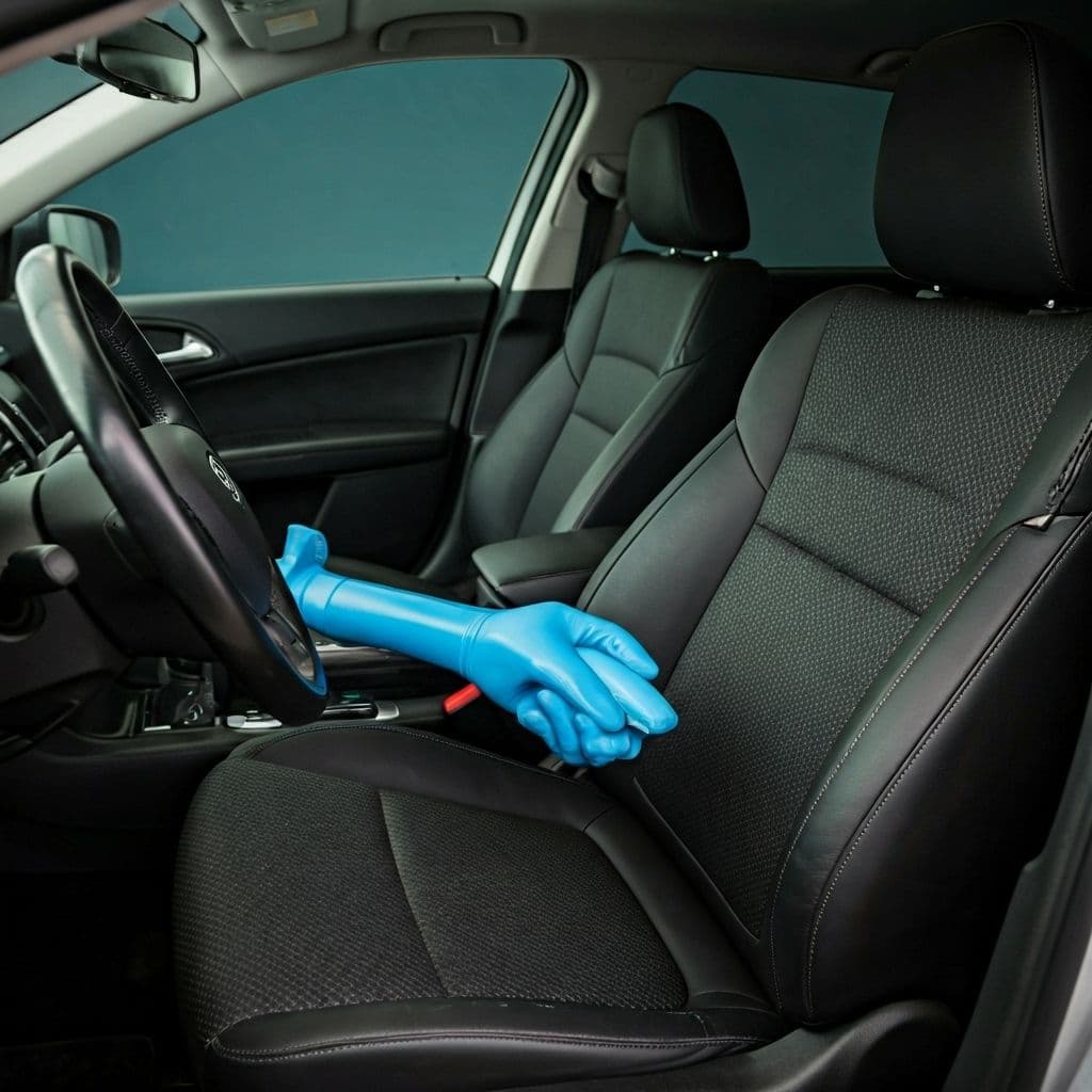 Professional Car Seat Steam Cleaning