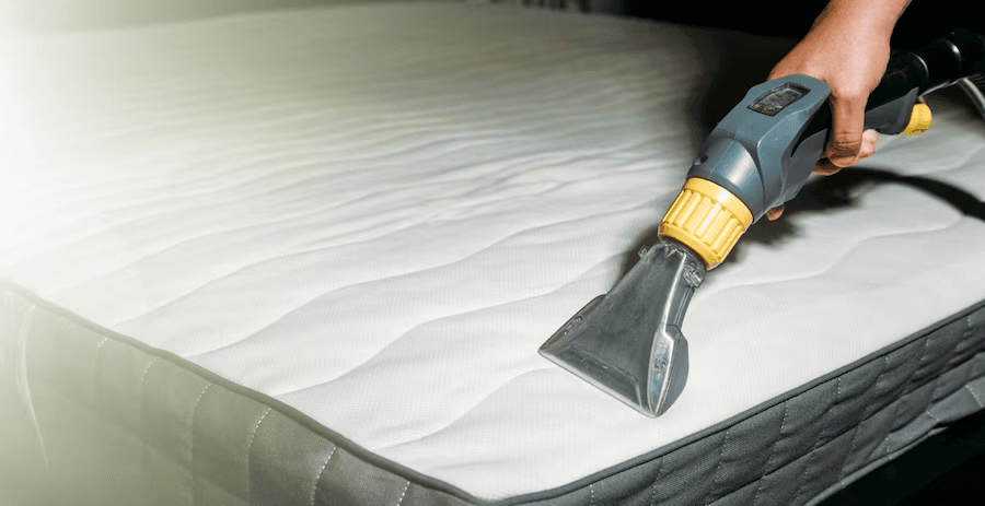 King size mattress hot extraction cleaning