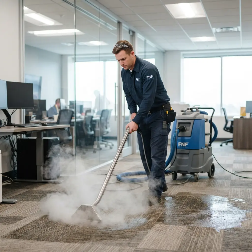 Cleaning team